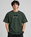 ANIBA FASHION Mens KUNFU printed t-shirt