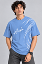 Aniba Signature Wave T-Shirt- Style Blue