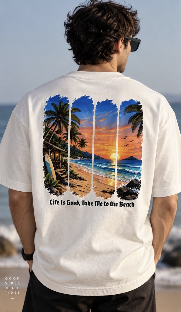 ANIBA FASHION Mens White Printed T-Shirts